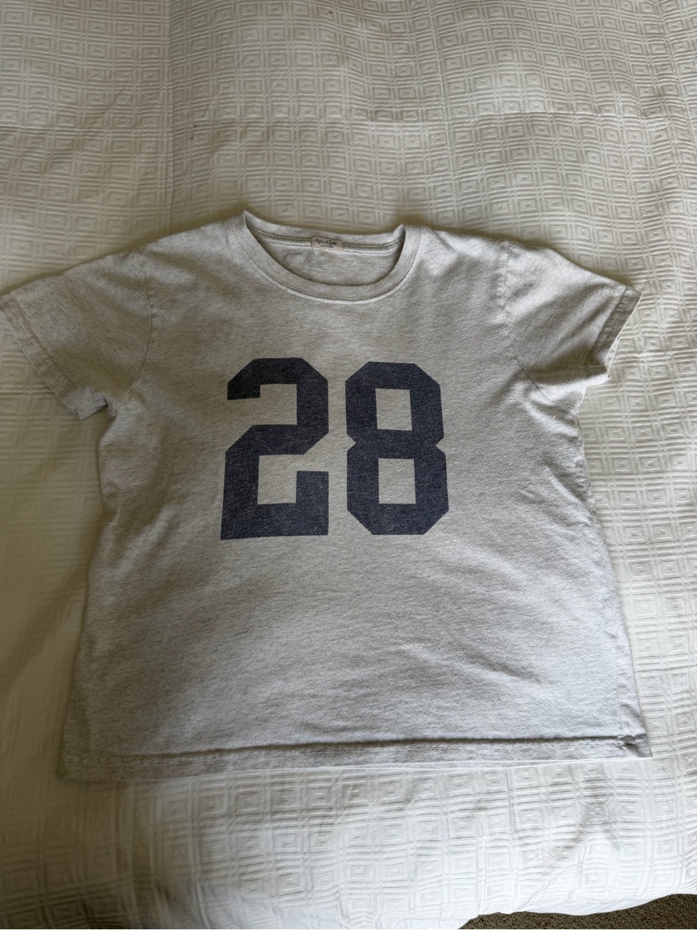 J. Galt by Brandy Melville Light Gray Cotton T